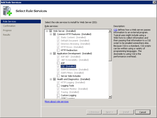   FastCGI  Windows Server 2008  Windows Server 2008 R2